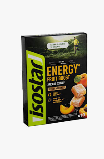 Isostar Energy Fruit Boost Apricot 10 x (10 x 10 g) gommes énergétique Orange