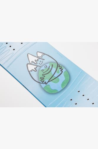 Nitro Ripper 132-137 Kinder Snowboard Set 26/27 Blau