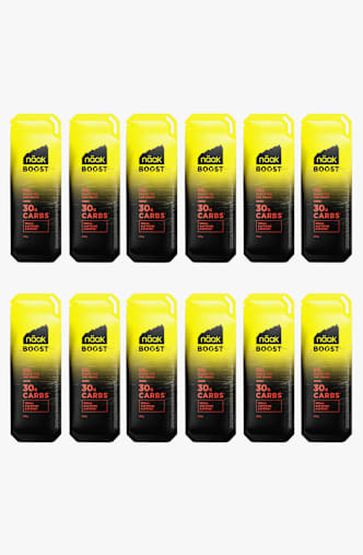 näak Boost Energy™ Peach Tea 12 x 48 g Energy Gel Gelb
