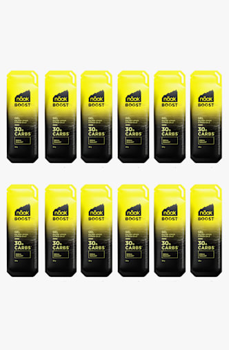 näak Boost Energy™ Salted Lemon 12 x 48 g Energy Gel Gelb