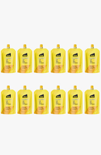 näak Ultra Energy™ Banana & Pear 12 x 95 g smoothie gel Jaune