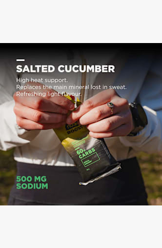 näak Boost Energy™ Drink Mix Salted Cucumber 975 g Getränkepulver Gelb