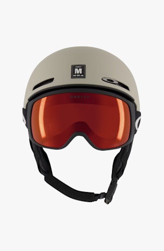Oakley MOD1 Skihelm + Brille Beige