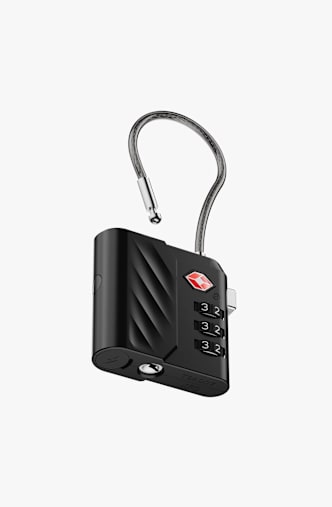 Xtorm TSA Lock Tag Tracker lucchetto a cavo Nero