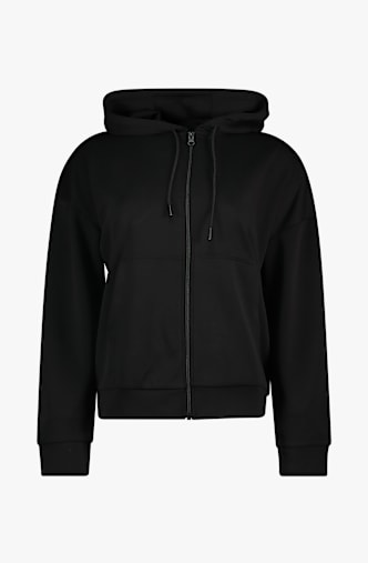 POWERZONE Damen Trainingsjacke Schwarz