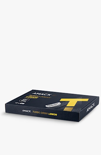 AMACX Turbo Drink On the Go Lemon 12 x 42 g Getränkepulver Gelb