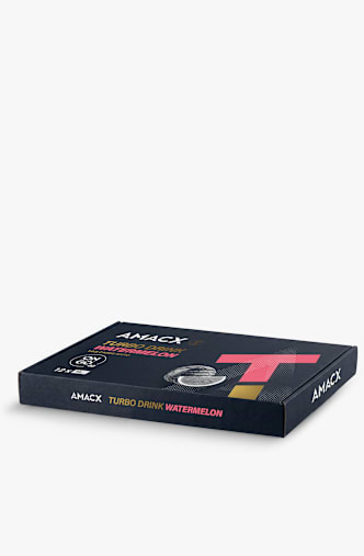 AMACX Turbo Drink On the Go Watermelon 12 x 42 g Getränkepulver Rot