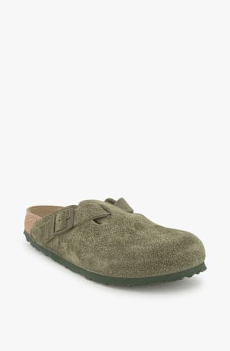Birkenstock Boston Narrow Fit slipper femmes Vert