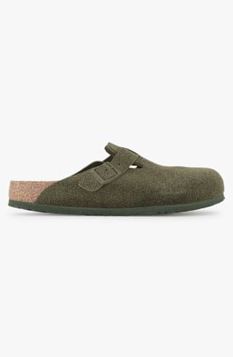 Birkenstock Boston Regular Fit slipper uomo Verde