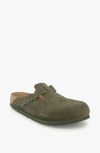 Birkenstock Boston Regular Fit slipper hommes Vert