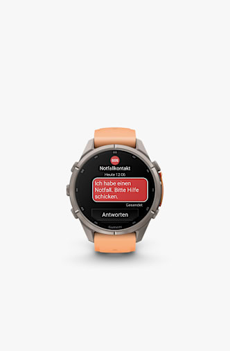 GARMIN fēnix® 9 Pro inReach® 43 mm montre de sport Orange