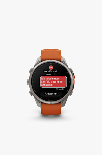 GARMIN fēnix® 9 Pro inReach® 47 mm Sportuhr Orange