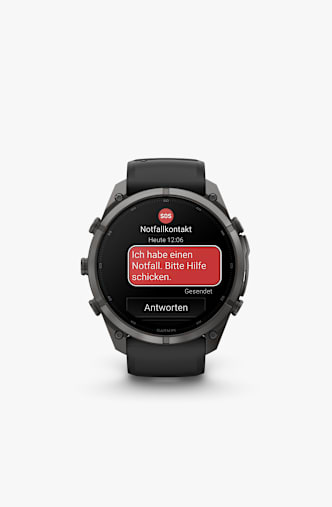 GARMIN fēnix® 9 Pro inReach® 51 mm Sportuhr Schwarz