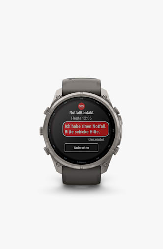GARMIN fēnix® 9 Pro inReach® Solar 51 mm Sportuhr Grau