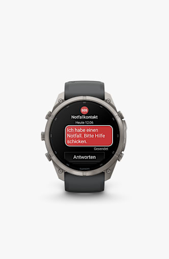 GARMIN fēnix® 9 Pro inReach® 51 mm Sportuhr Grau