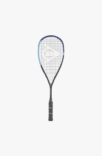 Dunlop FX128 Pro - besaitet - Squashracket Schwarz