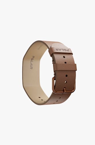 Polar Loop Leather S/L bracelet Marron