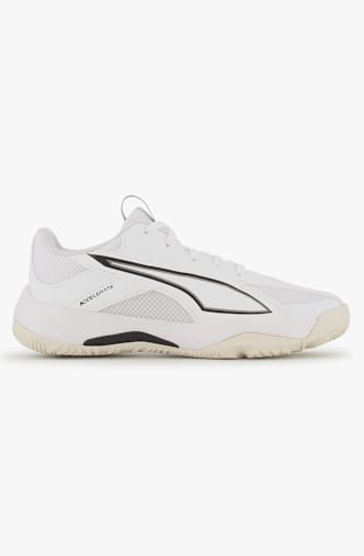 PUMA Accelerate 5 Kinder Hallenschuh Weiss