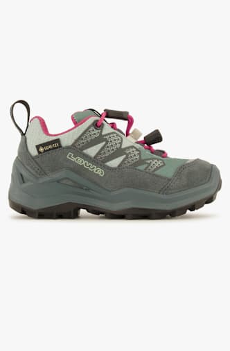 LOWA Maddox Pro Low Gore-Tex® 24-35 chaussures de trekking enfants Bleu