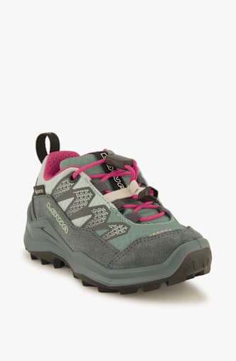 LOWA Maddox Pro Low Gore-Tex® 24-35 chaussures de trekking enfants Bleu