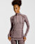 Kari Traa Smekker Merino Half-Zip Damen Thermo Longsleeve Braun