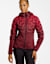 46 NORD Gale Hybrid veste de ski de fond femmes Bordeaux