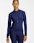 Stoke Randa Thermal LS Damen Biketrikot Dunkelblau