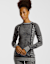 Kari Traa Smekker Merino Half-Zip maniche lunghe termica donna Nero