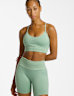 Nike Pro Seamless Light soutien-gorge de sport femmes Vert