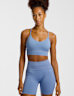 Nike Pro Seamless Light soutien-gorge de sport femmes Bleu
