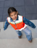GOFLUO Yade reflective gilet enfants Gris