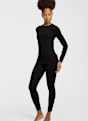 icebreaker Merino 200 Oasis maniche lunghe termica donna Nero 1483 3