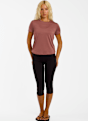 POWERZONE Damen T-Shirt Braun 67054 3