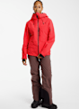 Oakley Canopy veste de ski/snowboard isolante femmes Rouge 43340 3