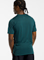New Balance Athletics Run t-shirt hommes Vert 46705 2