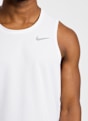 Nike Dri-FIT Miler tanktop hommes Blanc 46736 4