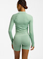 Nike Pro Seamless Dri-FIT giacca della tuta donna Verde 50834 2