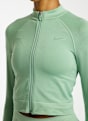 Nike Pro Seamless Dri-FIT giacca della tuta donna Verde 50834 4