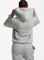 Nike Studio Fleece Medium Weight hoodie femmes Gris Clair 50856 2