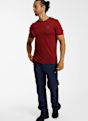 Ortovox 120 Cool Tec MTN Stripe Herren T-Shirt Bordeaux 50934 3