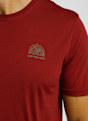 Ortovox 120 Cool Tec MTN Stripe t-shirt hommes Bordeaux 50934 4
