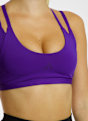 adidas Optime Workout Strappy Damen Sport-BH Lila 52383 4
