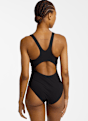 POWERZONE Damen Badeanzug Schwarz 65154 2