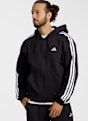 adidas Essentials 3S Fleece giacca della tuta uomo Nero 52423 1