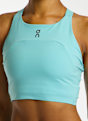 ON Performance Crop top donna Azzurro 52529 4