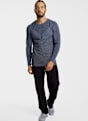POWERZONE Seamless longsleeve uomo Blu 52633 3