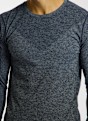 POWERZONE Seamless longsleeve hommes Bleu 52633 4