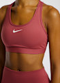 Nike Swoosh Padded Medium reggiseno sportivo donna Pink 52713 4