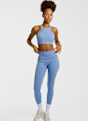 Nike Universa Damen Sport-BH Blau 52718 3