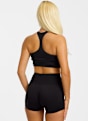 Nike Pro Seamless Dri-FIT Cropped Damen Top Schwarz 53116 2